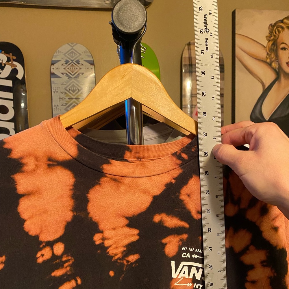 Vans Custom Spiral One Of One Reverse Dye Mens Lo… - image 5